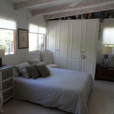 Casa Con Jardin Frente Playa De Burriana Villa Bagian luar foto