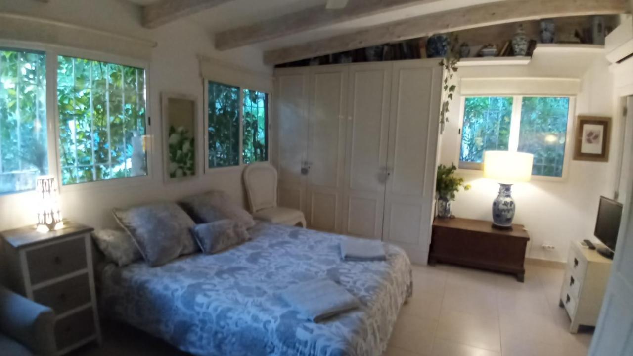 Casa Con Jardin Frente Playa De Burriana Villa Bagian luar foto