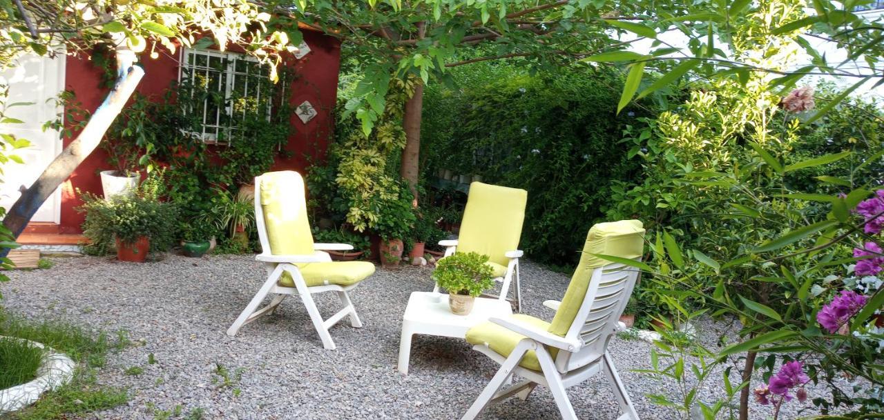 Casa Con Jardin Frente Playa De Burriana Villa Bagian luar foto