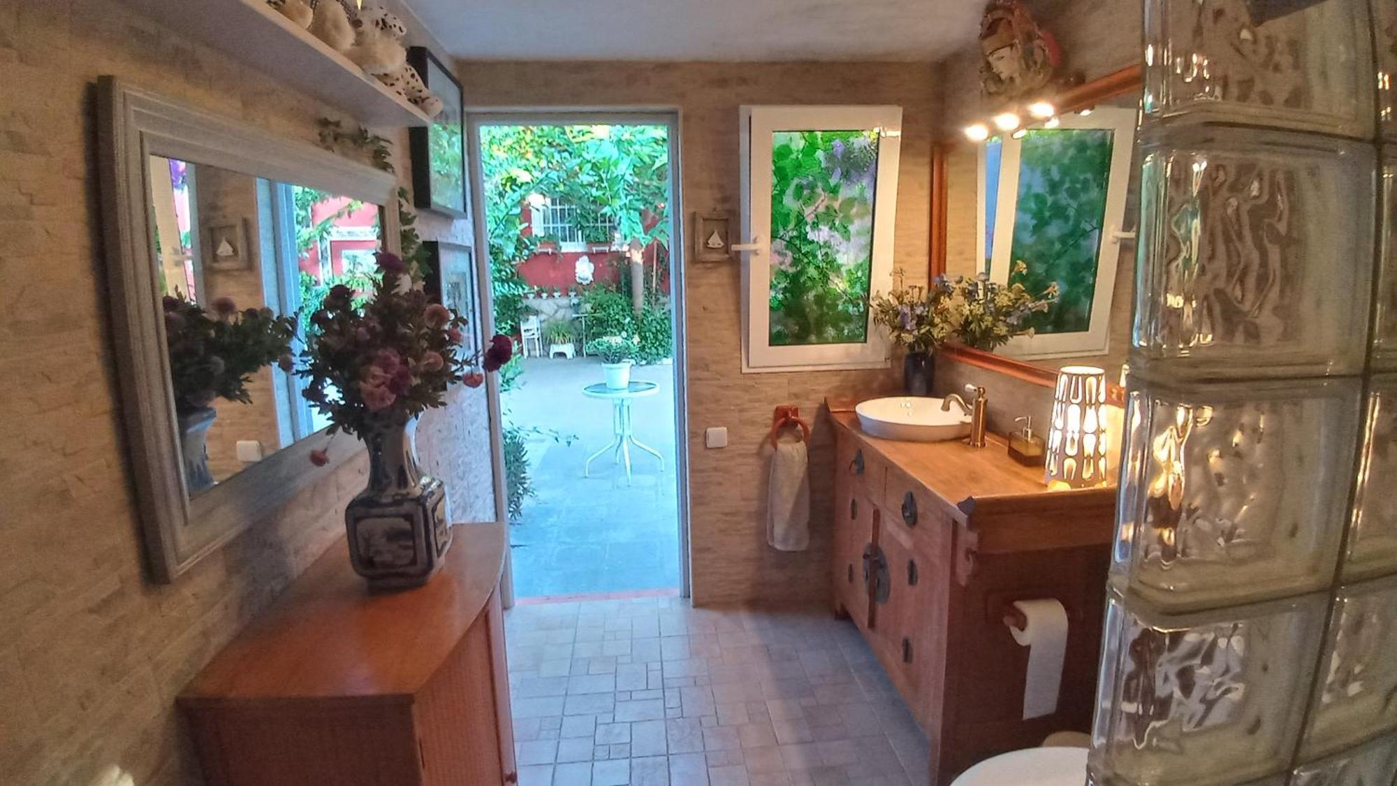 Casa Con Jardin Frente Playa De Burriana Villa Ruang foto
