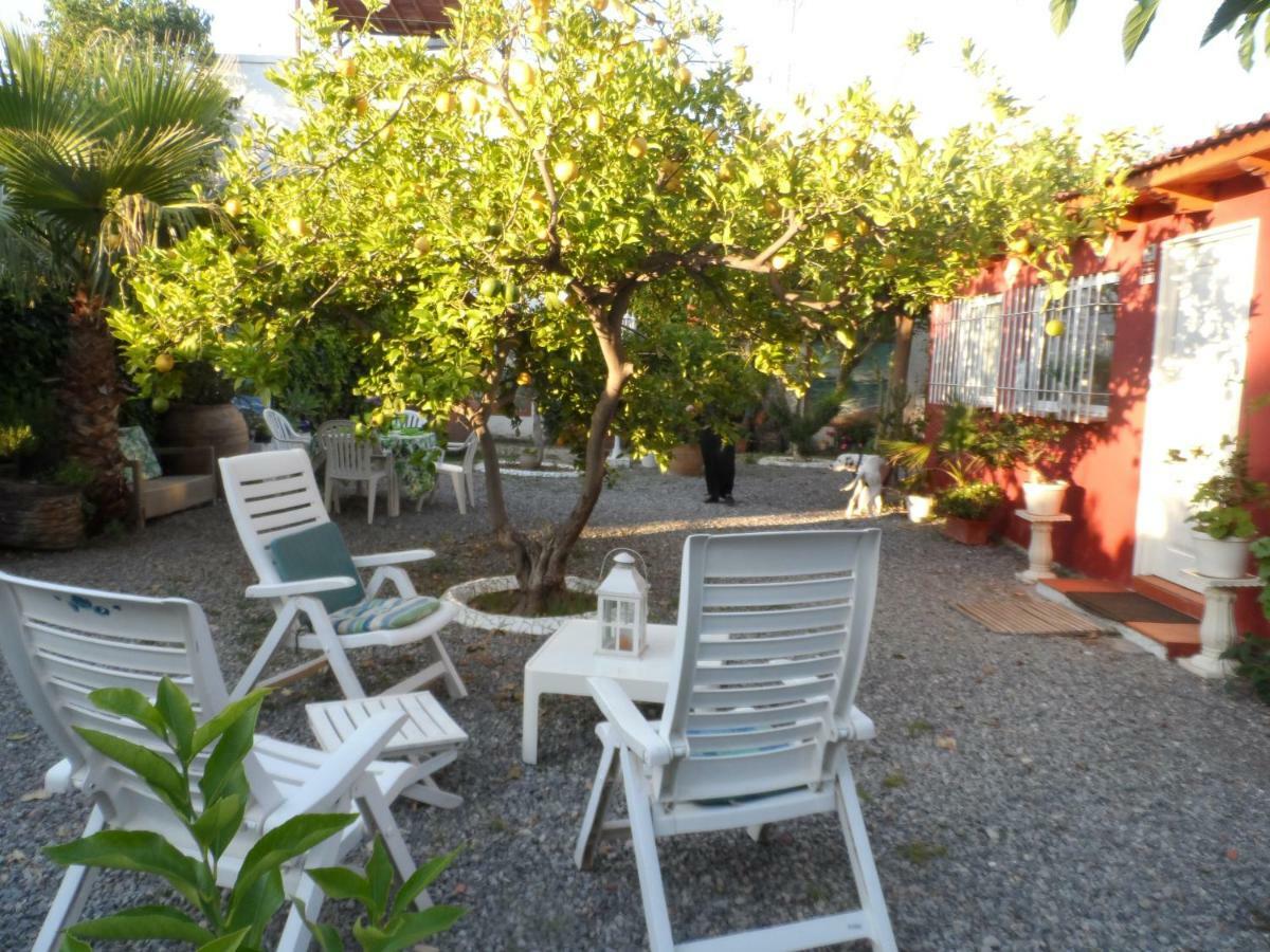 Casa Con Jardin Frente Playa De Burriana Villa Bagian luar foto