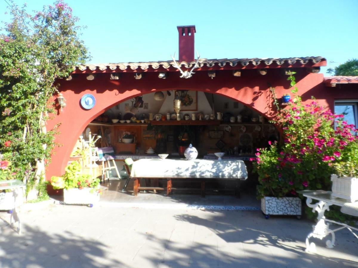 Casa Con Jardin Frente Playa De Burriana Villa Bagian luar foto