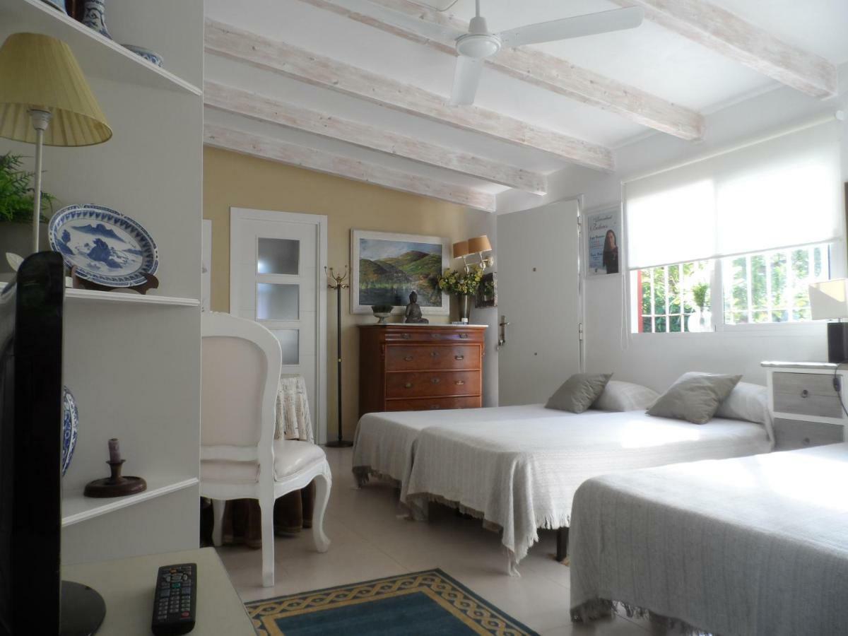 Casa Con Jardin Frente Playa De Burriana Villa Bagian luar foto